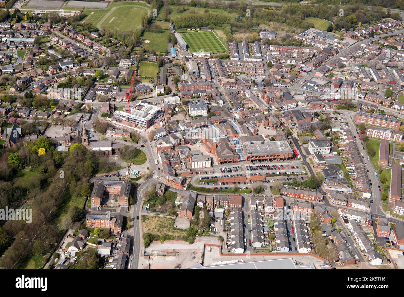 Prescot High Street Heritage Action Zone, Knowsley, 2021 Stock Photo 