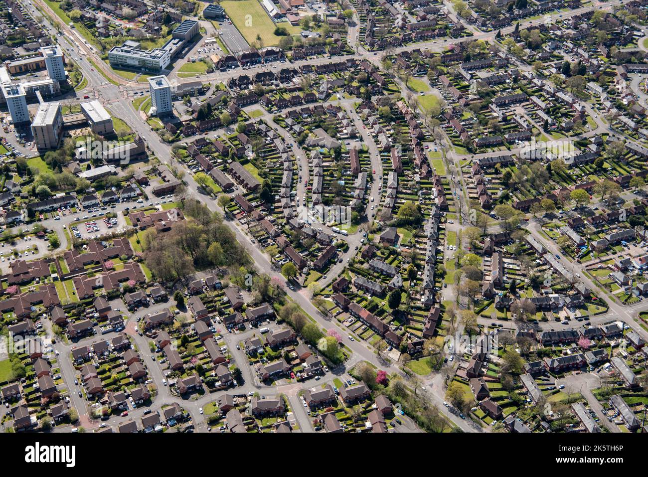 Wythenshawe houses hires stock photography and images Alamy
