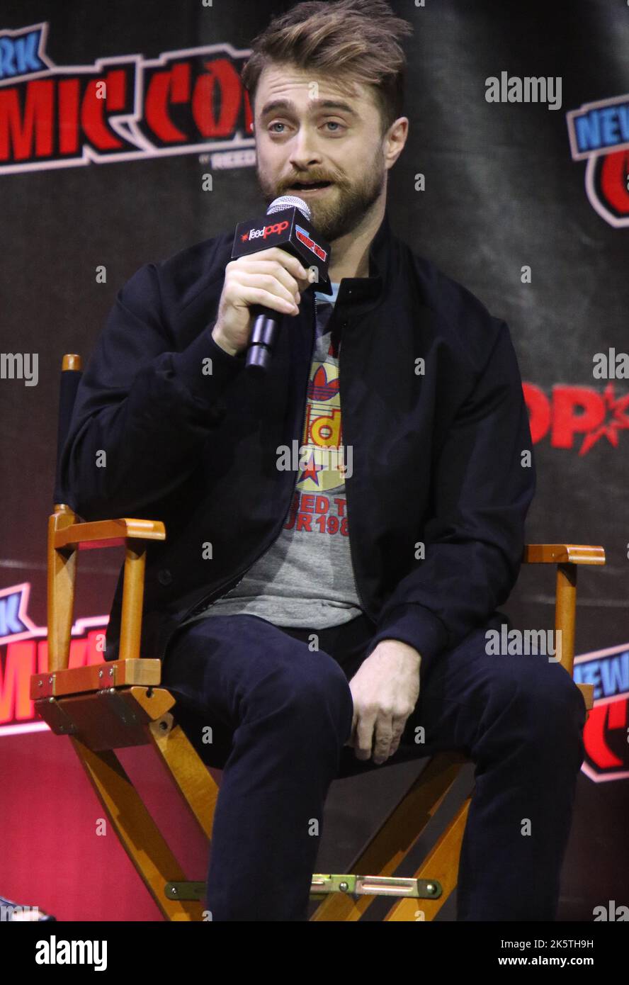 October 09, 2022 Daniel Radcliffe, attend New York Comic Con 2022 ...
