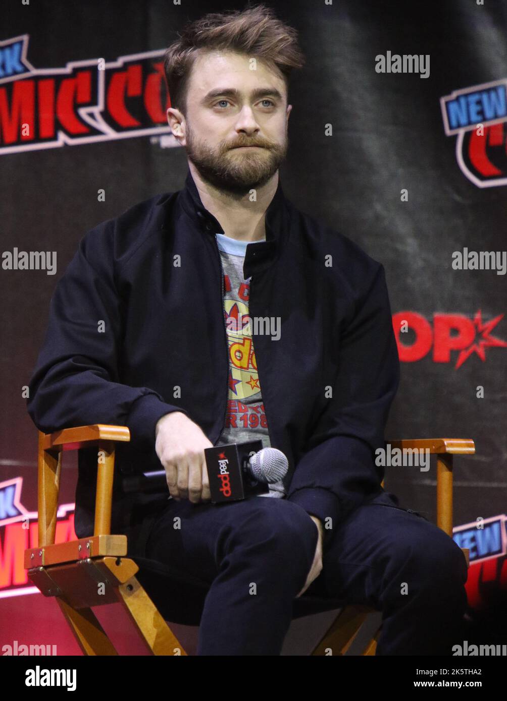 October 09, 2022 Daniel Radcliffe, attend New York Comic Con 2022 ...