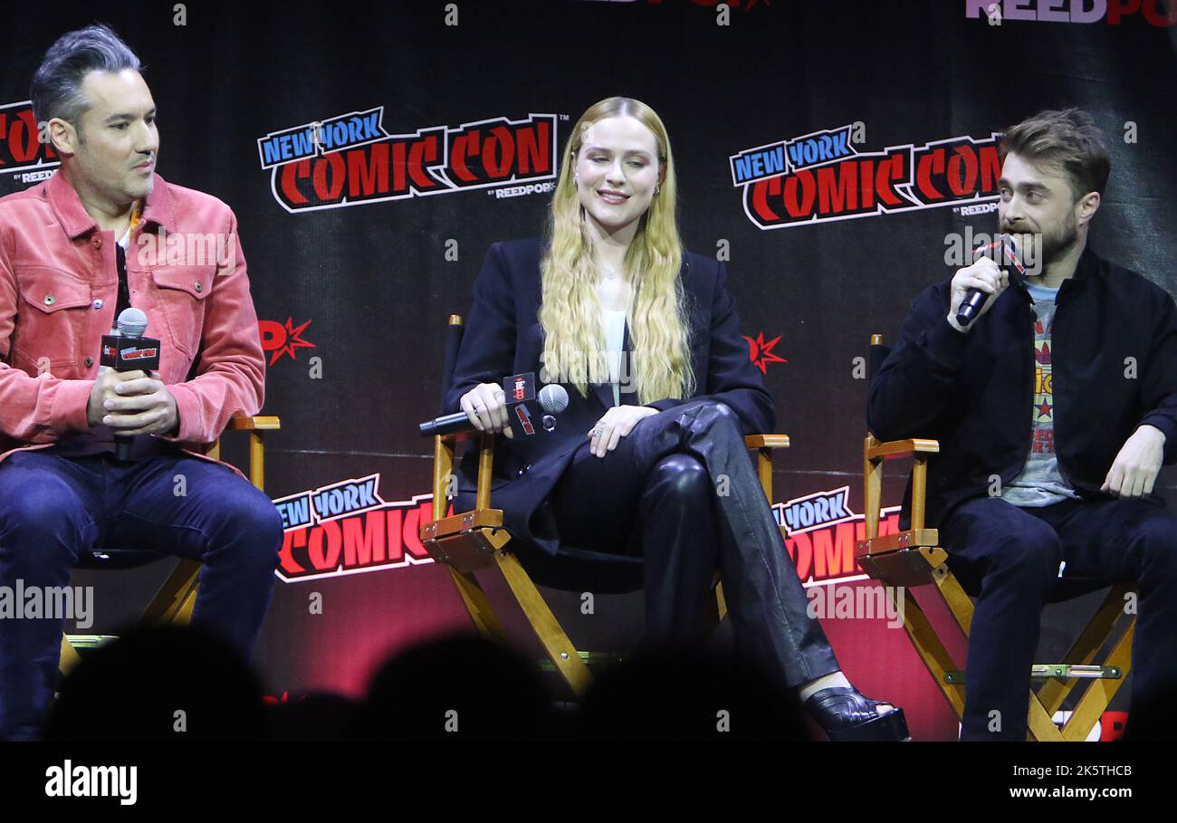 October 09 2022 eric appel evan rachel wood daniel radcliffe attend