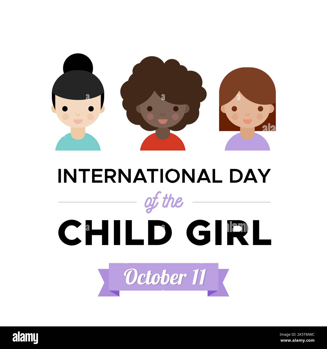 international-day-of-the-girl-child-october-11-vector-illustration