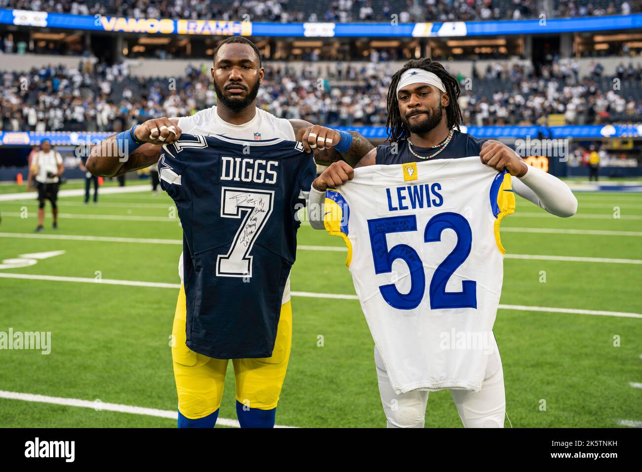 Inglewood, United States. 09th Oct, 2022. Los Angeles Rams linebacker