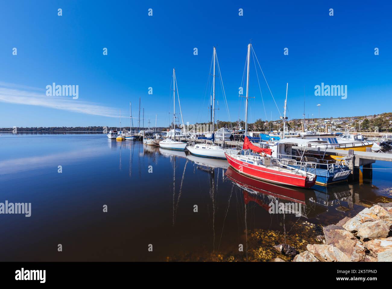 St Helens Waterfront In Tasmania Australia Stock Photo Alamy St Helens Waterfront In Tasmania Australia Stock Photo Alamy