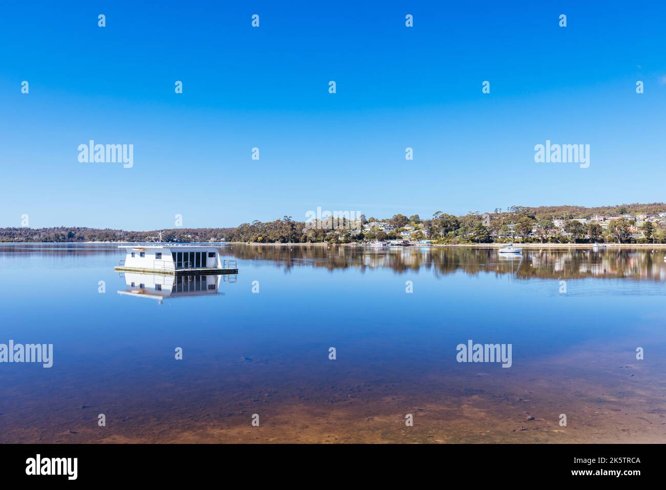 St Helens Waterfront in Tasmania Australia Stock Photo Alamy