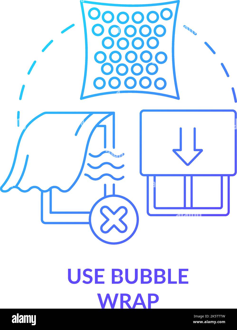 Use Bubble Wrap Blue Gradient Concept Icon Stock Vector Image Art Alamy use-bubble-wrap-blue-gradient-concept-icon-stock-vector-image-art-alamy
