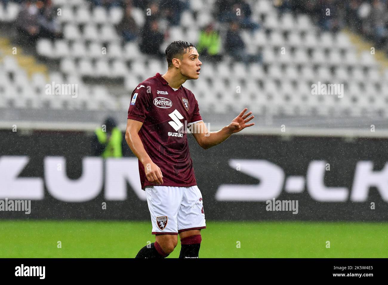 Gianluca Manganiello referee, during the first match of the Italian Serie B  football championship between Frosinone - Empoli final result 0-2, match p  Stock Photo - Alamy