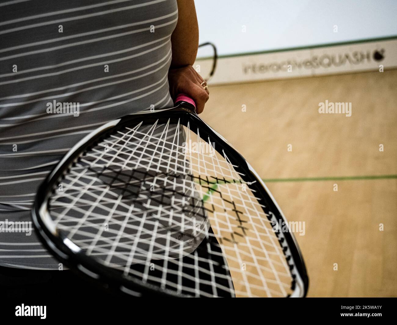 Squash training with Nick Matthew and Sanne Veldkamp, using the