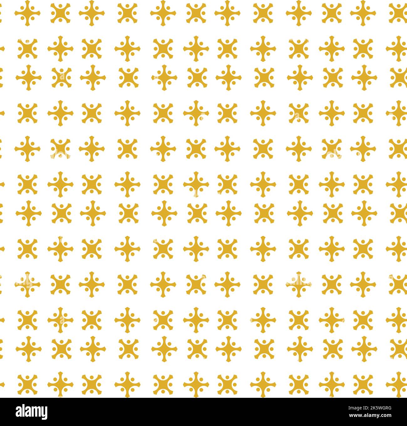 Yellow abstract pattern on a transparent background. Vector seamless ...