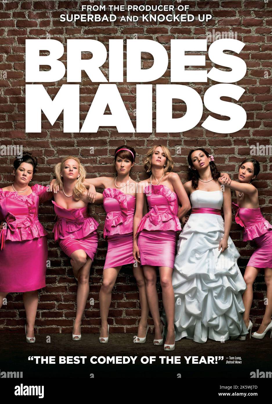 Bridesmaids 2011 Movie Poster Stock Photo