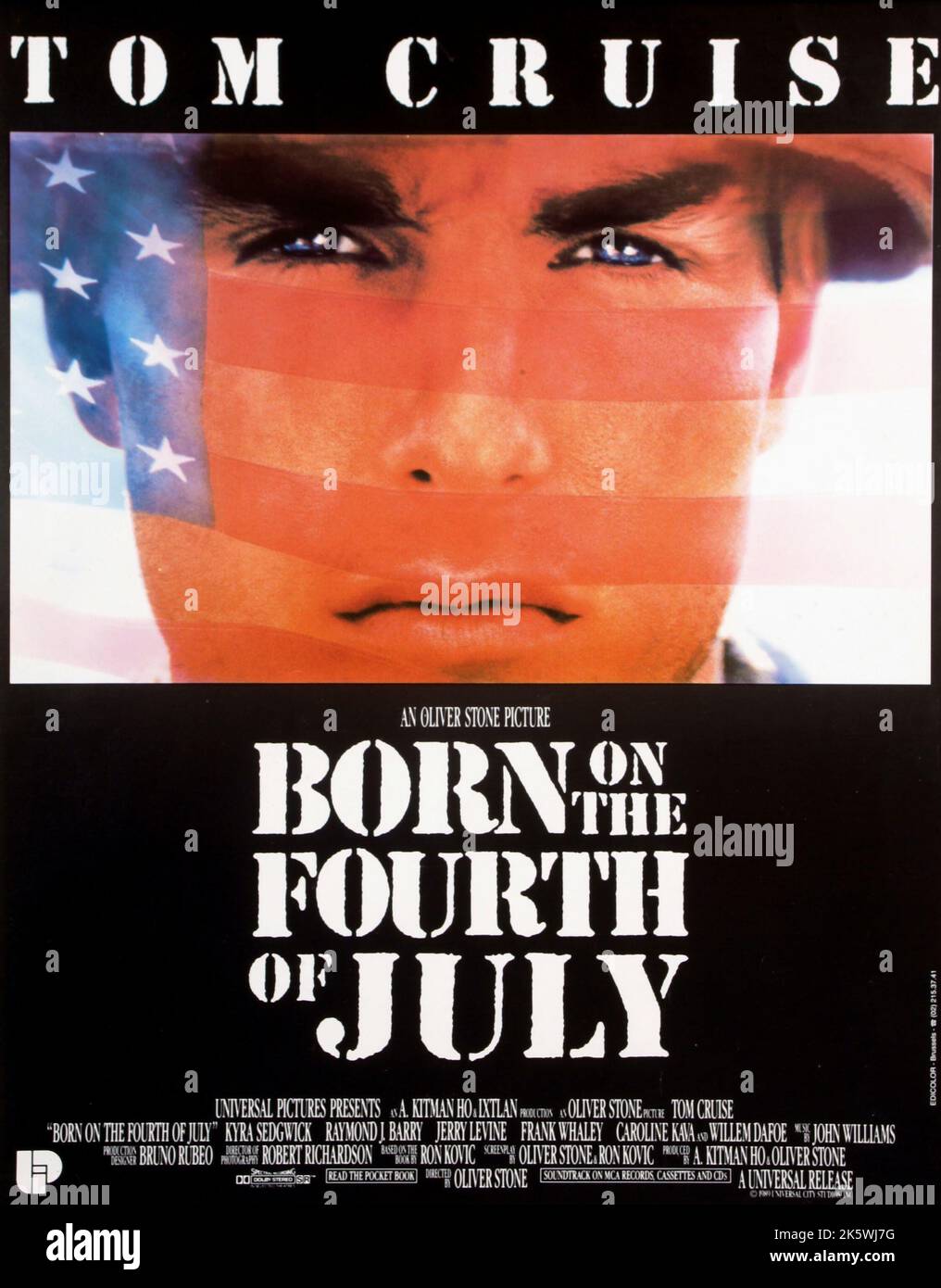 Born on the fourth of july poster hi-res stock photography and