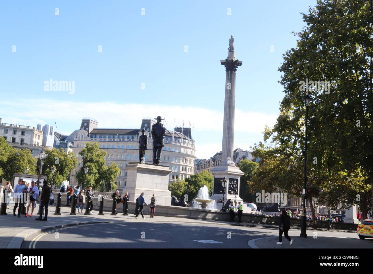 Trafalgar Square London England UK Stock Photo - Alamy