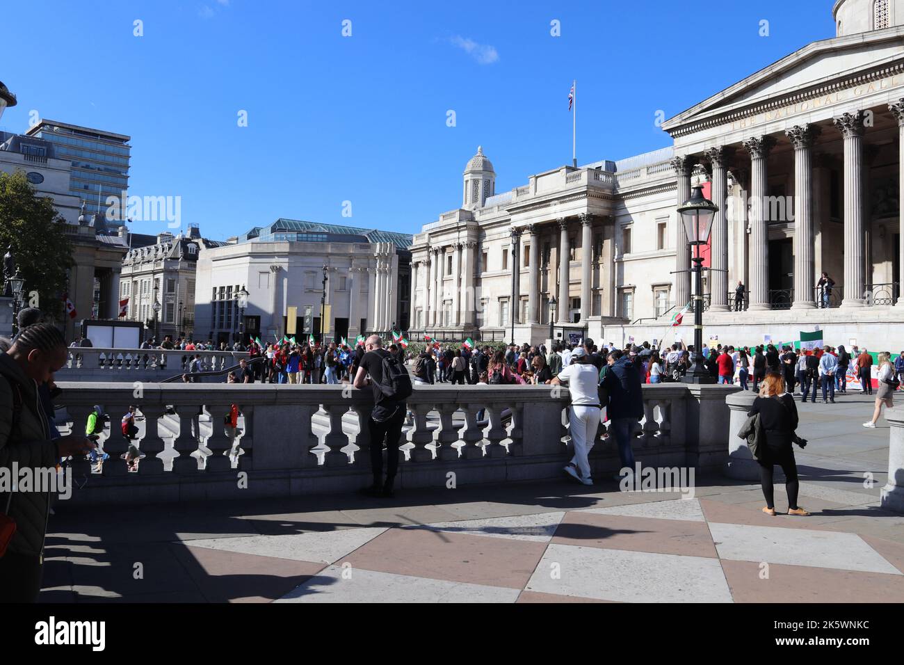 Trafalgar Square London England UK Stock Photo - Alamy
