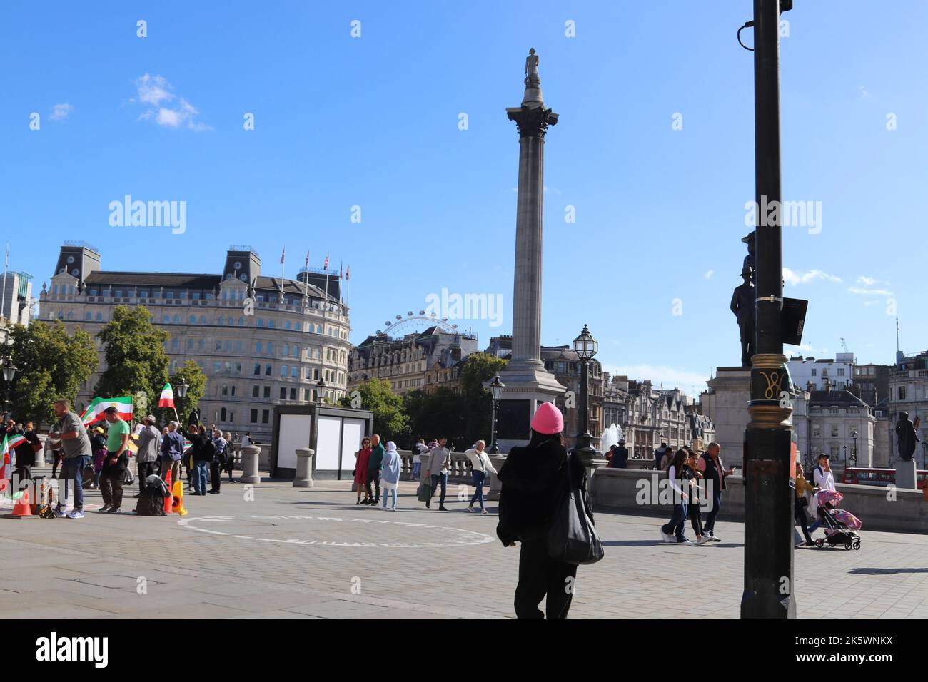 Trafalgar Square London England UK Stock Photo - Alamy