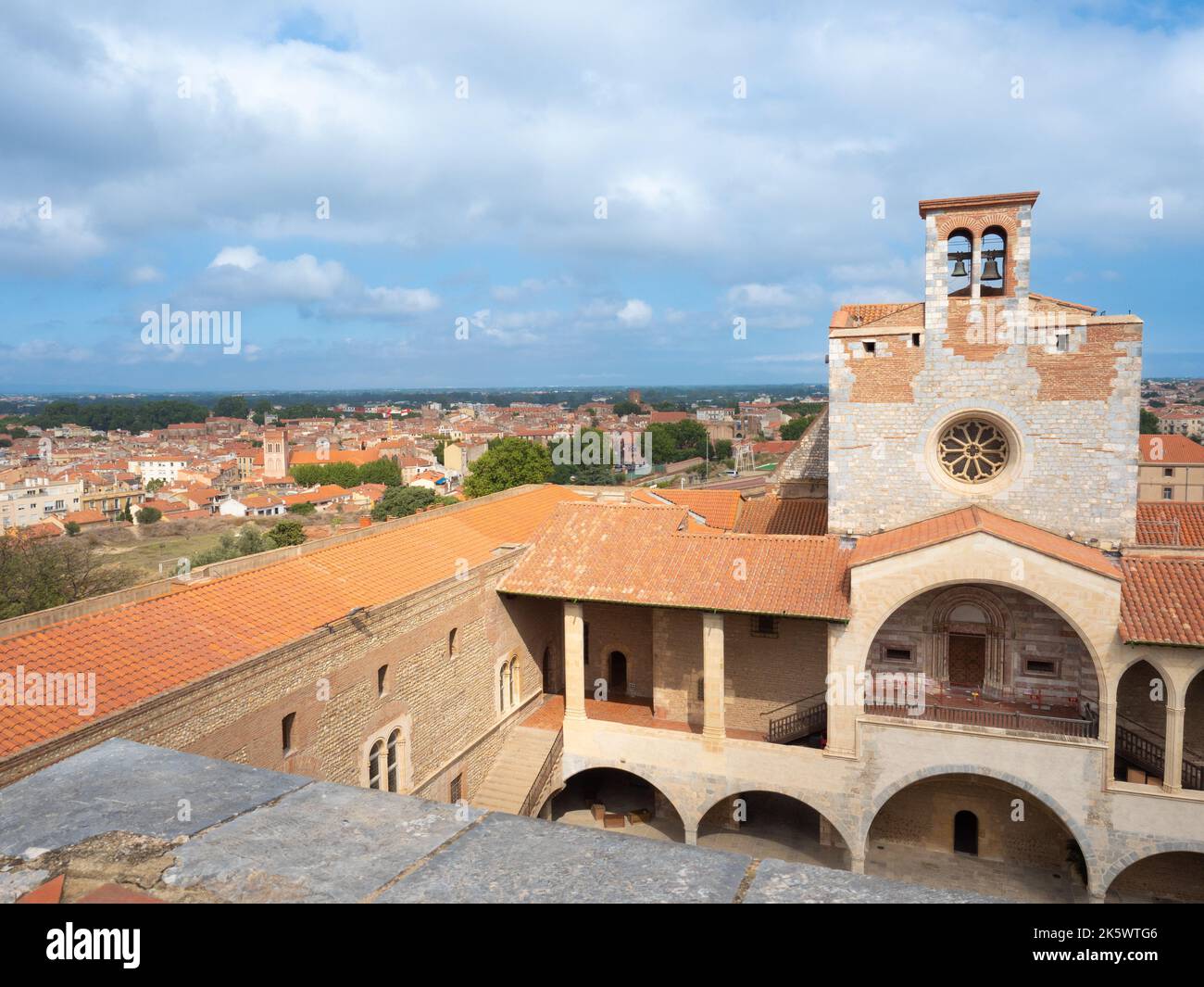 Palace of the Kings of Majorca in Perpignan Stock Photo Alamy