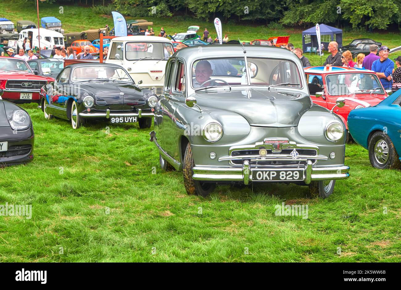 1952 Standard Vanguard, Phase One at the Dalemain Classic Car Show, Ullswater, Cumbria, UK. 2022. Stock Photo