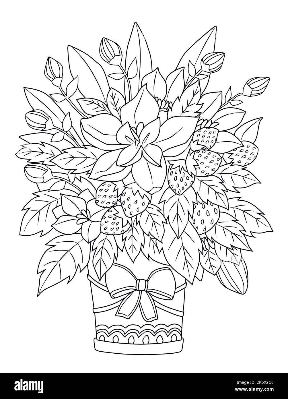 Vegetables coloring pages hi-res stock photography and images - Alamy