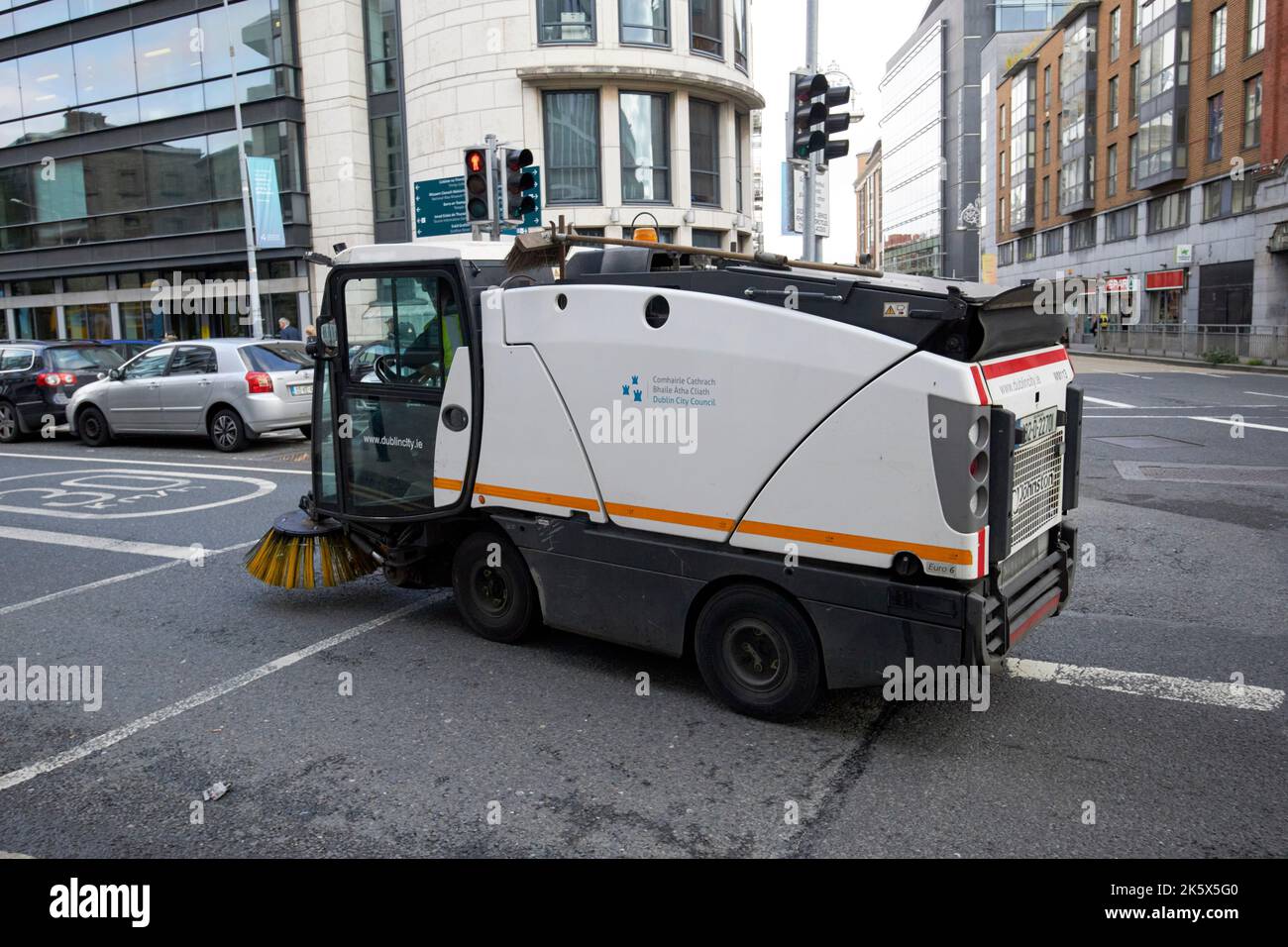 dublin city council waste services street sweeper cleaning streets