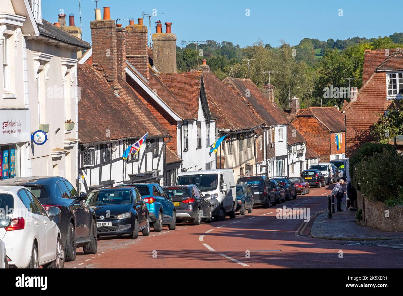 Robertsbridge, East Sussex, UK Stock Photo