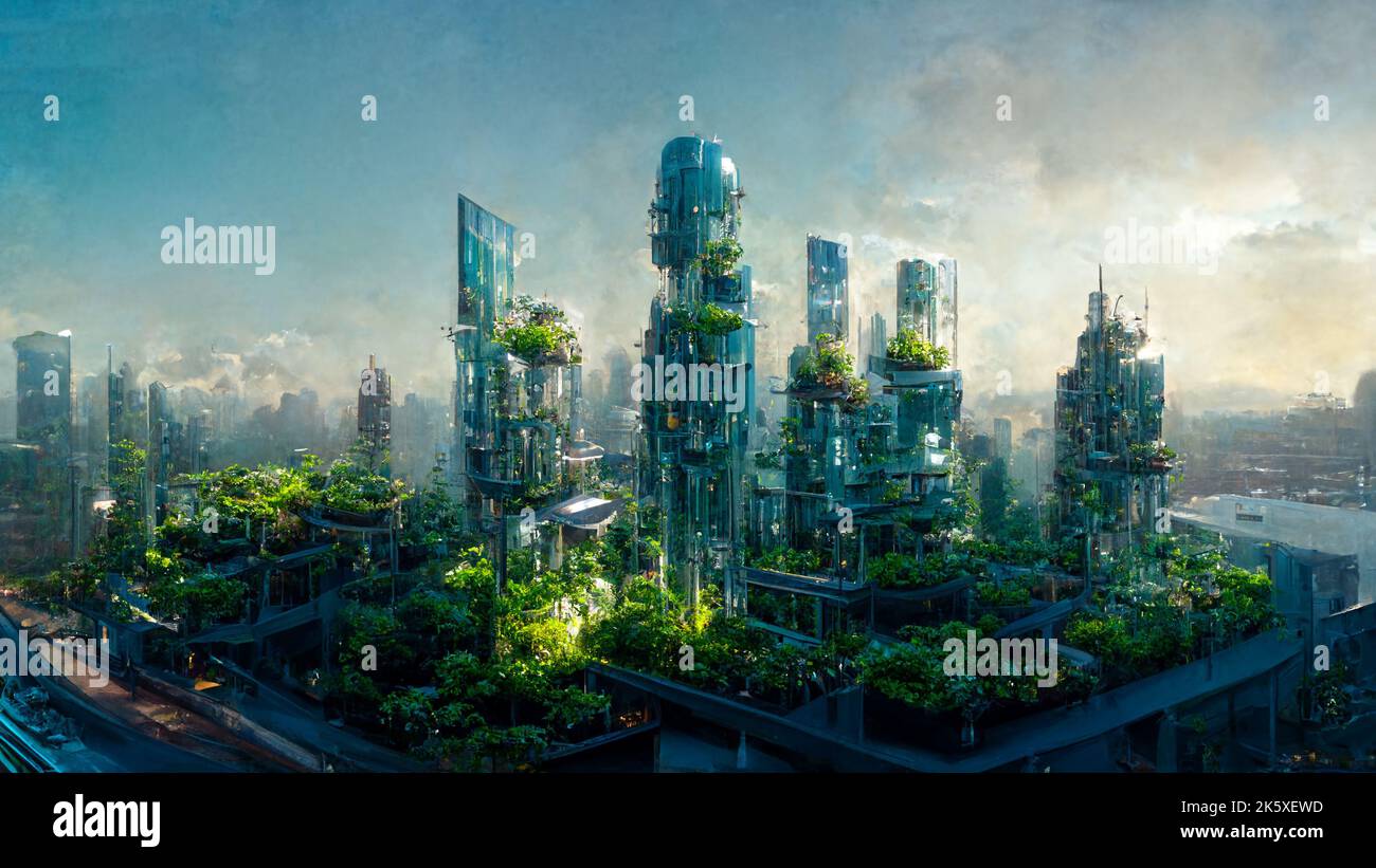 Futuristic sci fi art hi-res stock photography and images - Alamy
