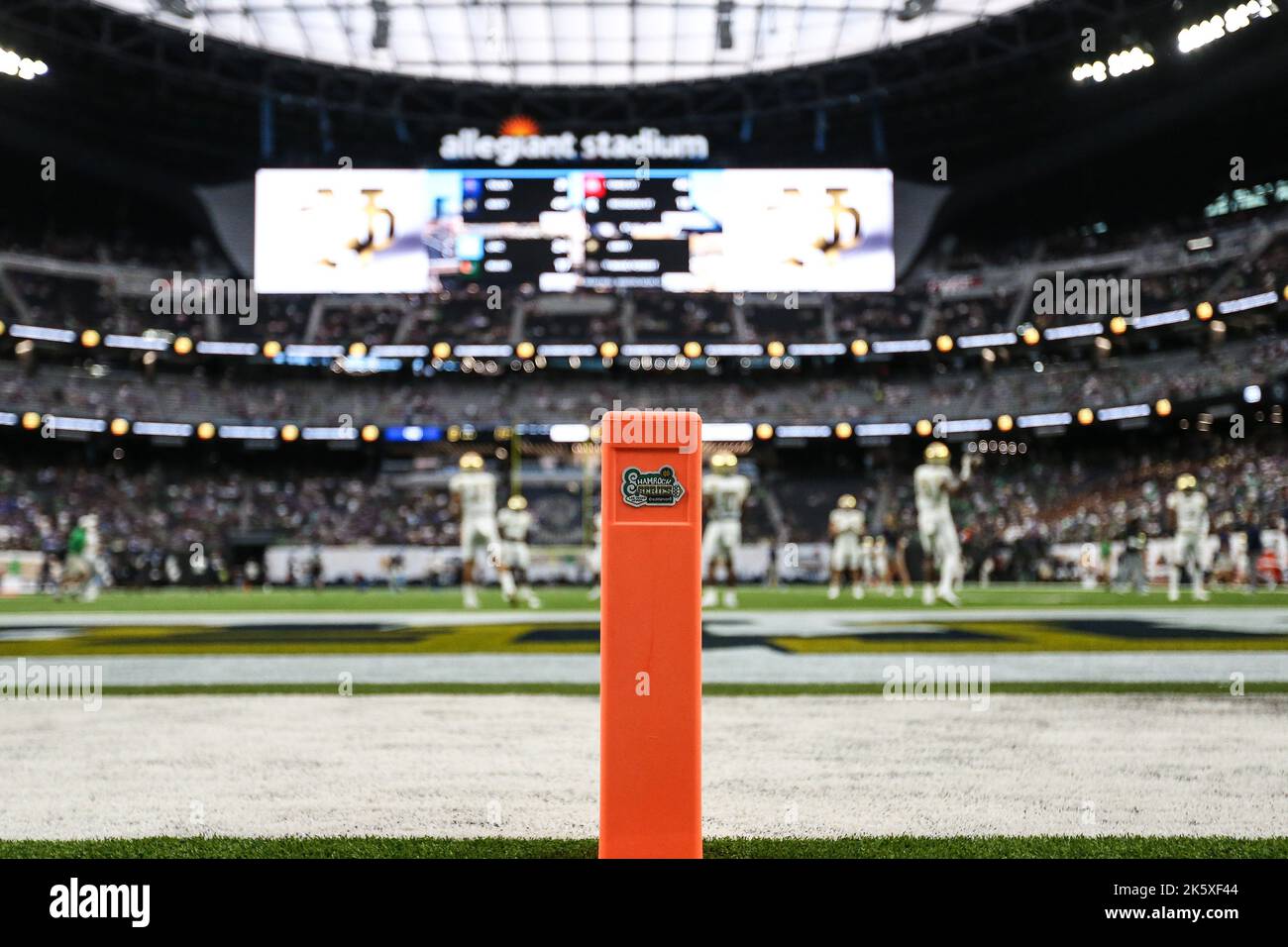 Las Vegas, NV, USA. 8th Oct, 2022. An interior view of a pylon embossed