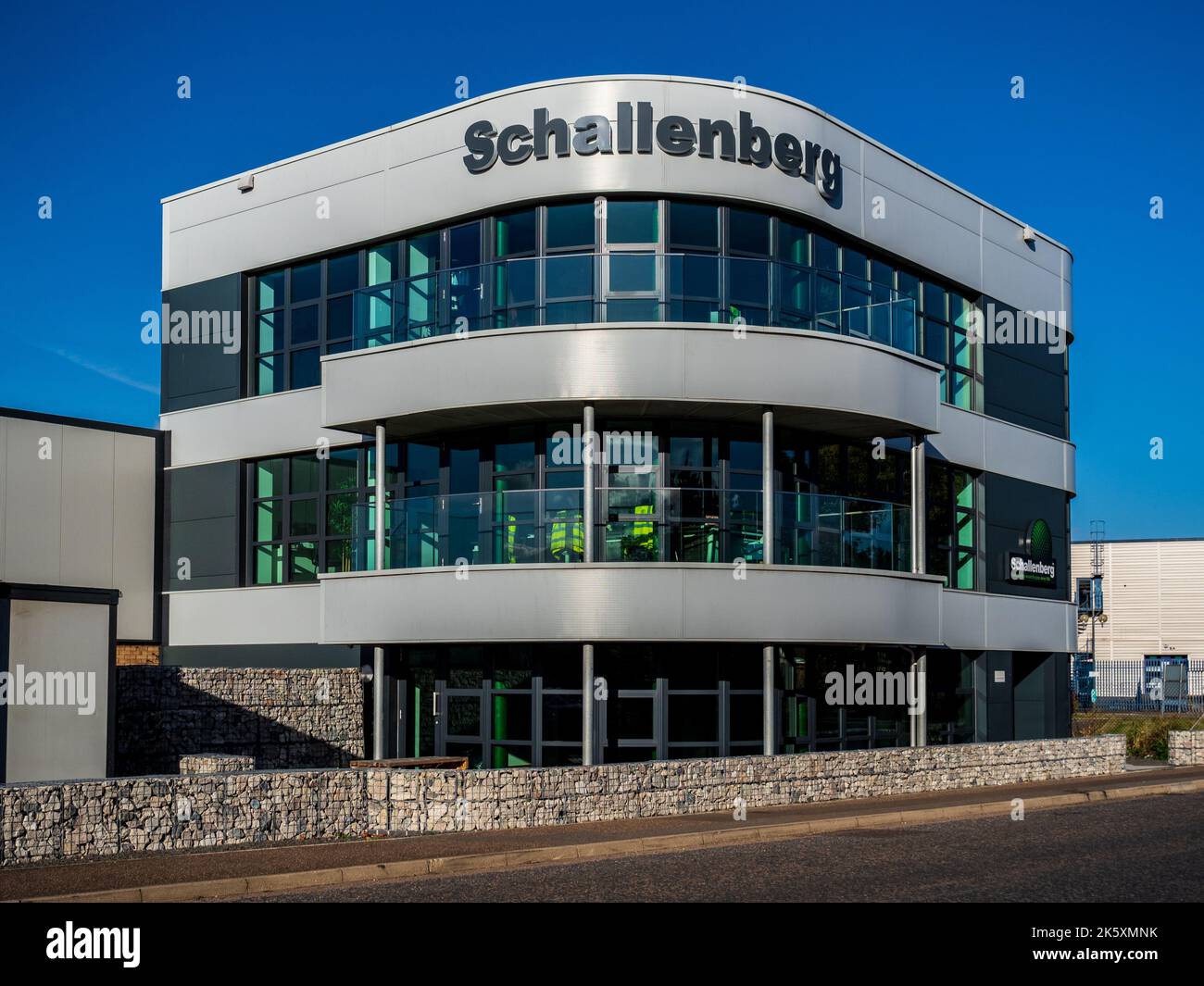 Schallenberg International Limited HQ Felixstowe UK - Global freight movement and logistics management company Stock Photo