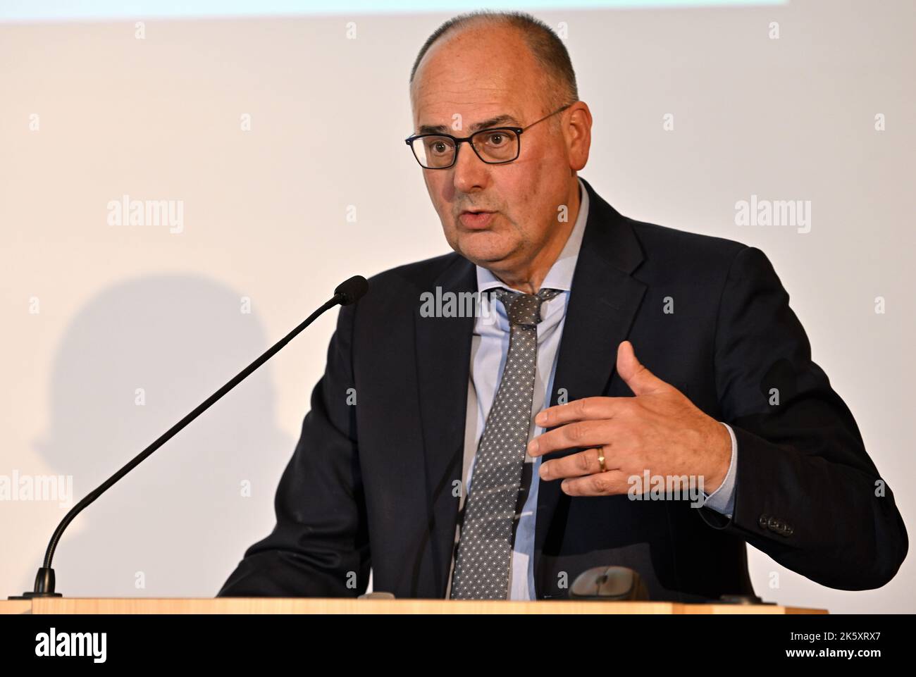 FEBVBO Chairman Bart De Smet kick off event for Paris 2024 olympic games for Belgian companies