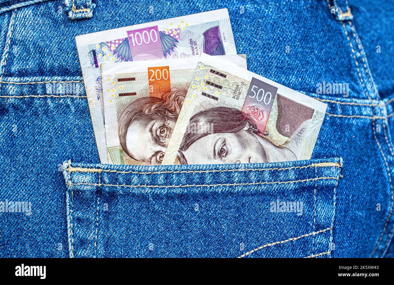 Czech currency hi-res stock photography and images - Alamy