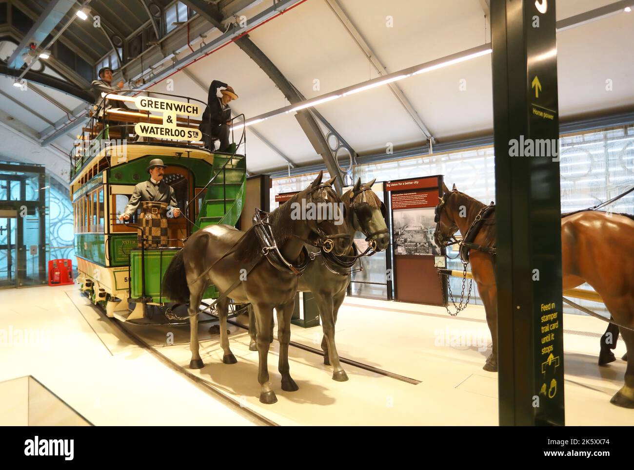 Horse drawn tram london hi-res stock photography and images - Alamy