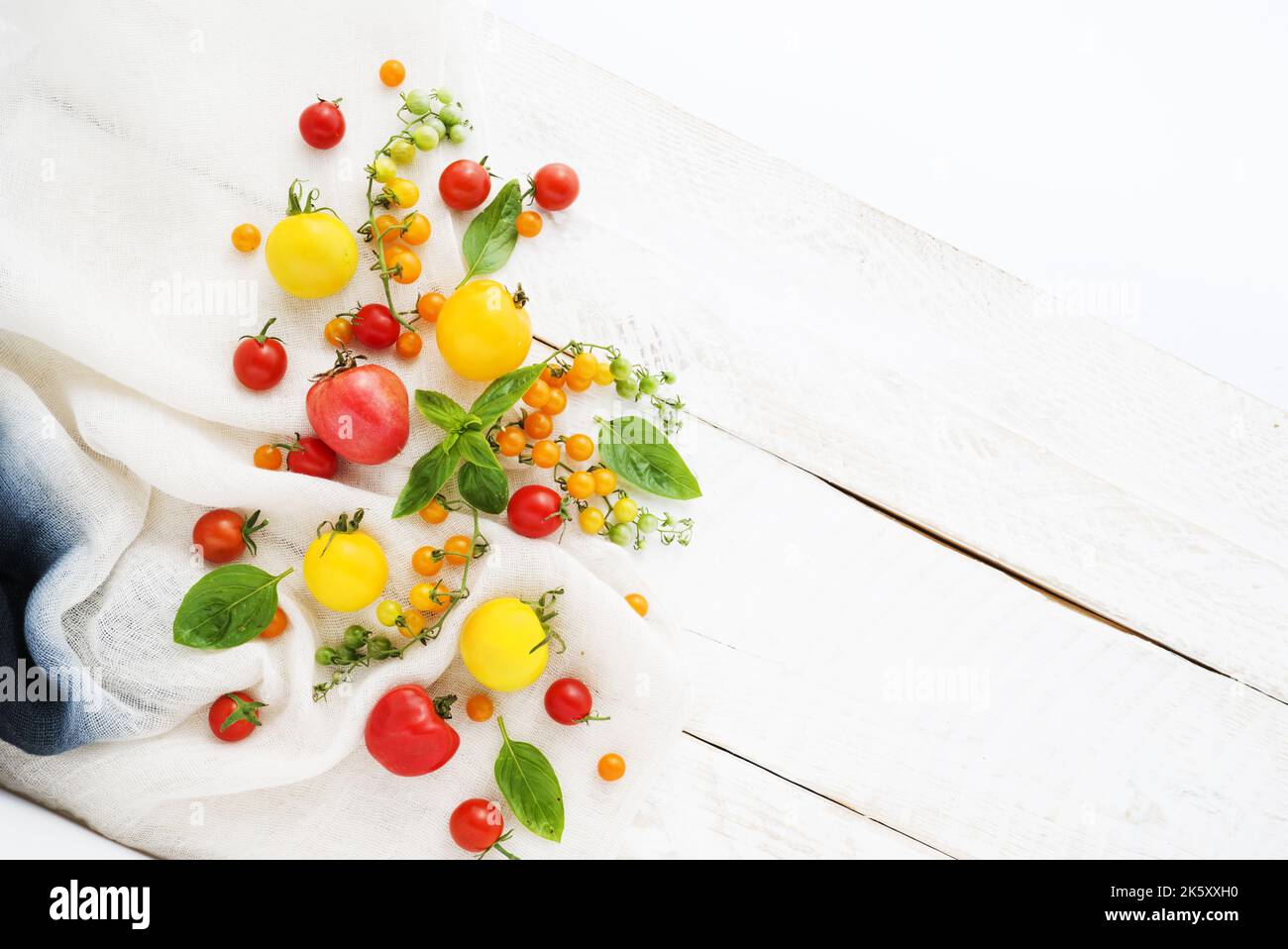 Red chilli peppers isolated on a white background Stock Photo