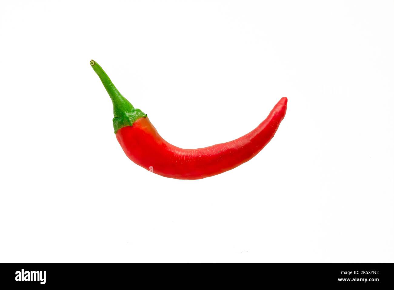 Red chilli peppers isolated on a white background Stock Photo - Alamy