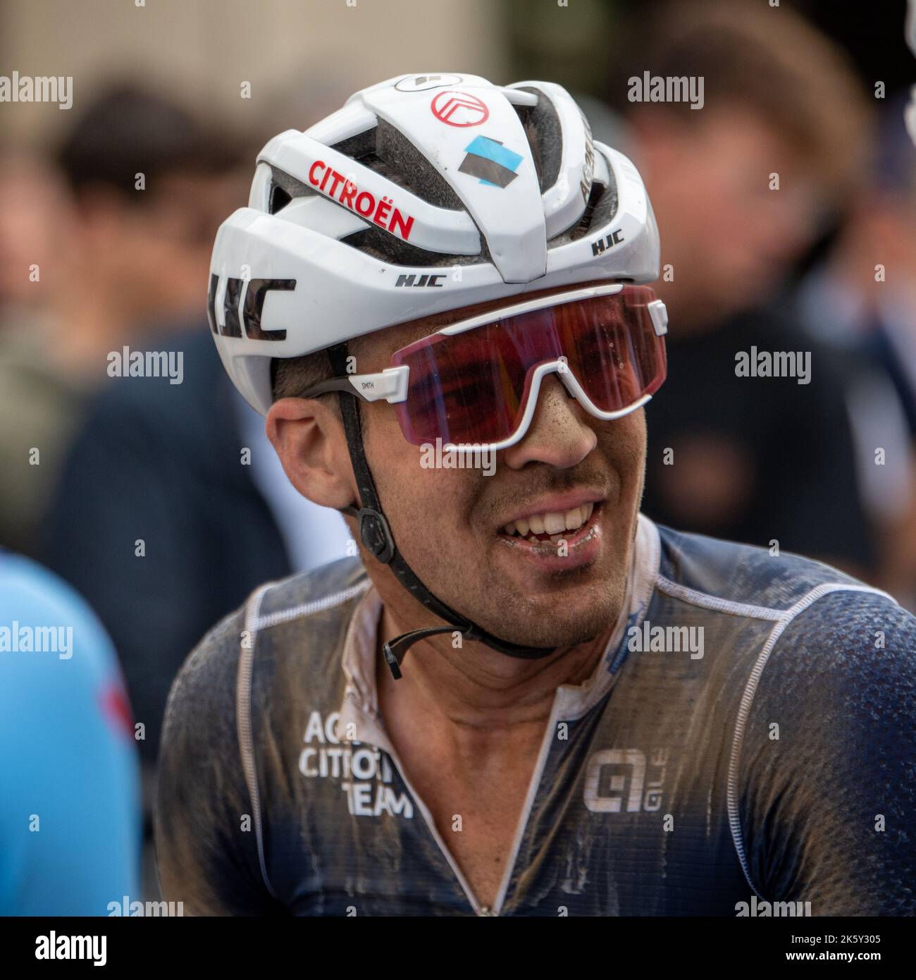 Lilian Calmejane (France) Gravel World Championship 2022 Stock Photo