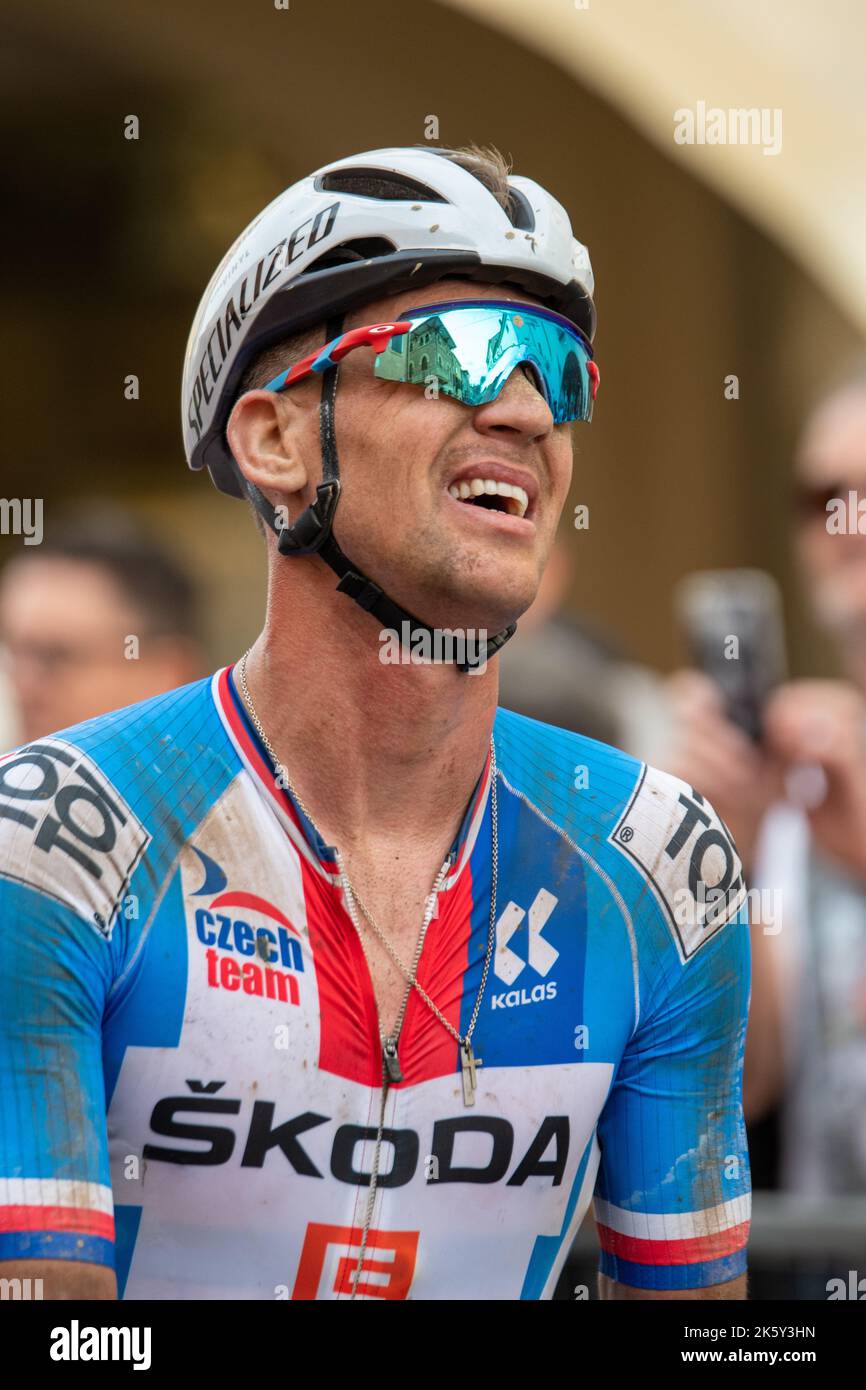 Zdenek Stybar (Czech Republic) - Gravel World Championship 2022 Stock Photo