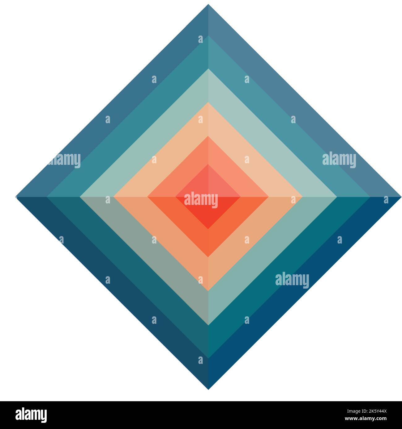 Rhombus vector illustration in retro style Stock Vector Image & Art Alamy