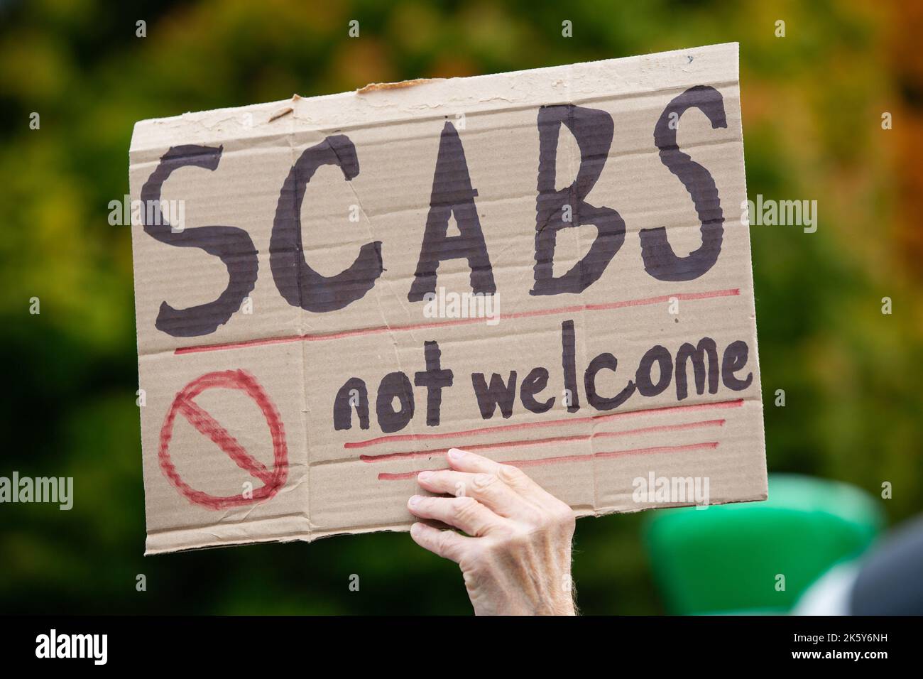 Schodack, New York on October 10, 2022, Amazon Labor Union members
