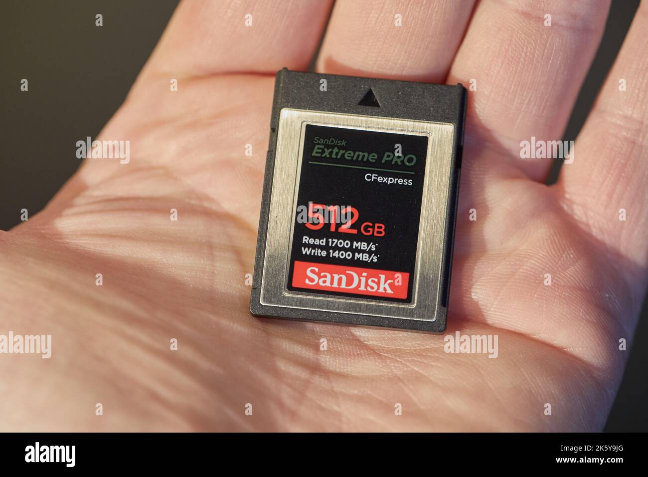CFexpress memory card, CF express Stock Photo