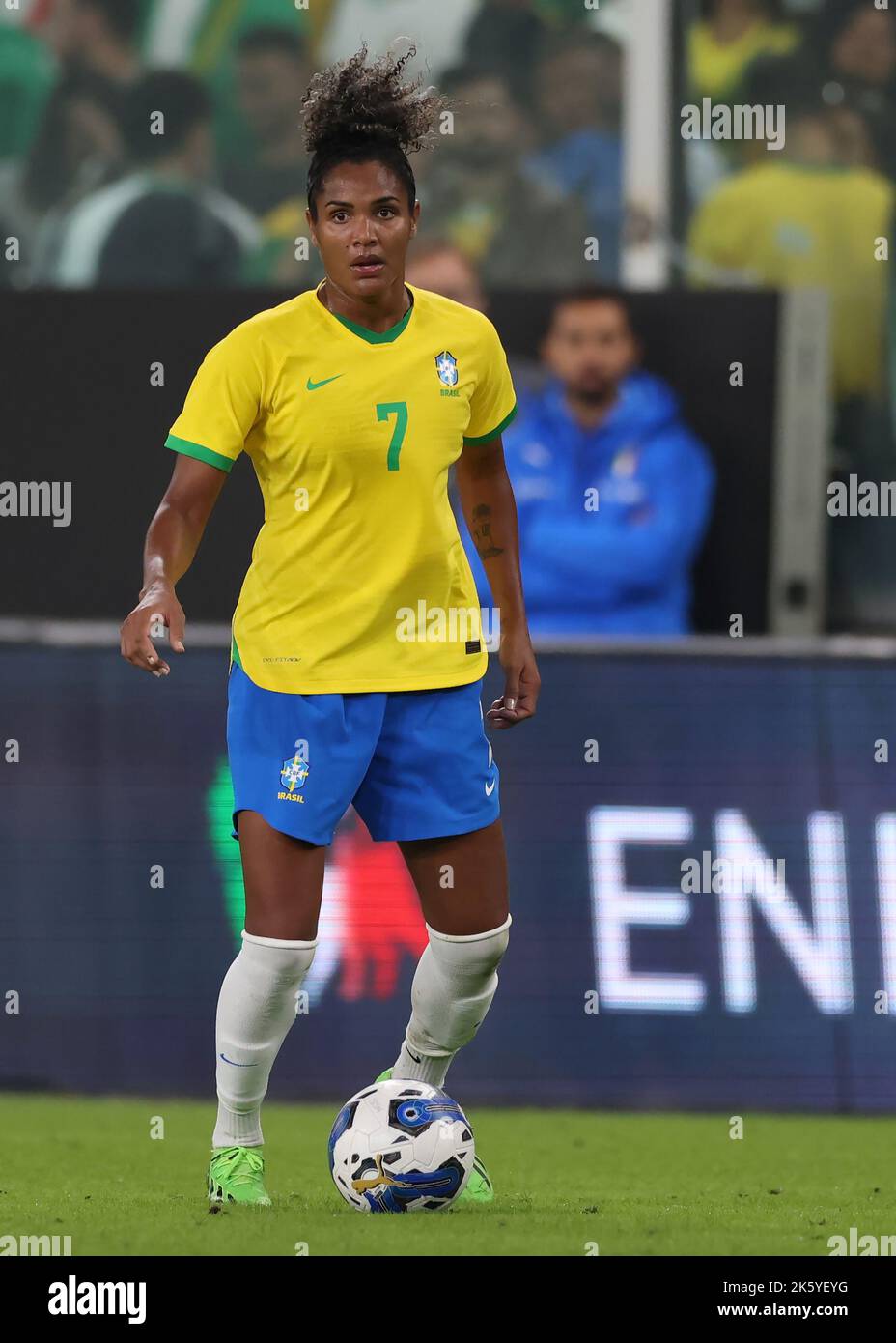 Genoa, Italy, 10th October 2022. Maria Eduarda Francelino da Silva of ...