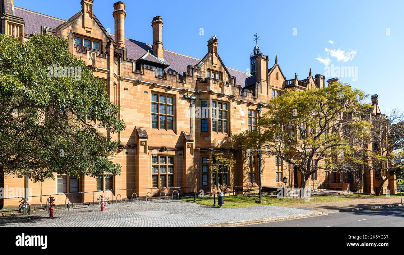 The University of Sydney School of Medicine, located in the Anderson Stuart Building Stock Photo
