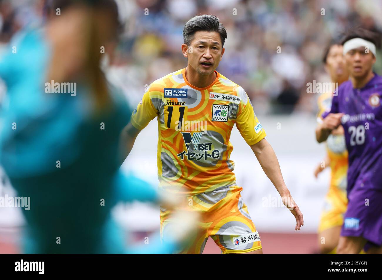 Tokyo, Japan. 9th Oct, 2022. Kazuyoshi Miura (Point Getters) Football