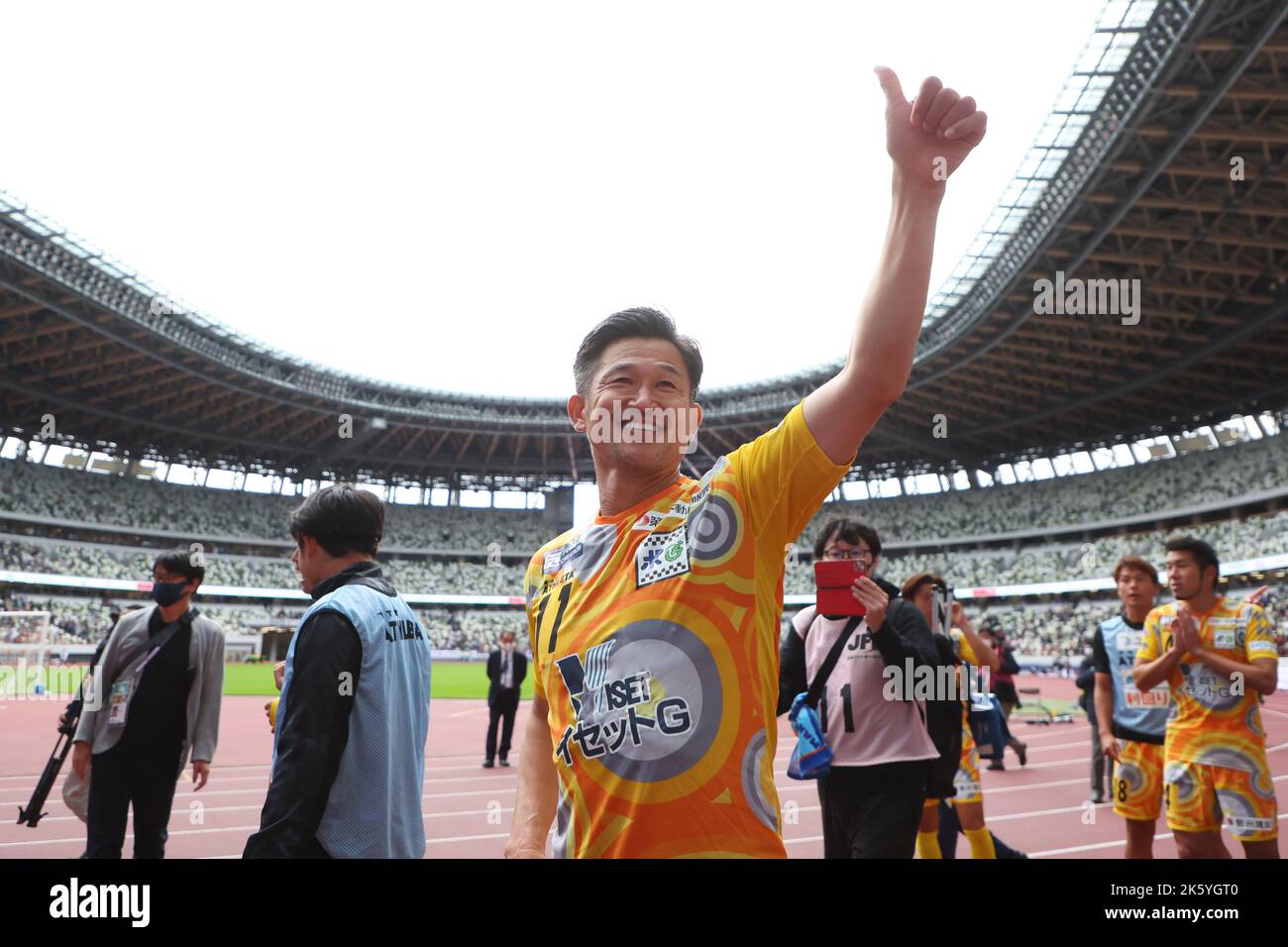 Tokyo, Japan. 9th Oct, 2022. Kazuyoshi Miura (Point Getters) Football