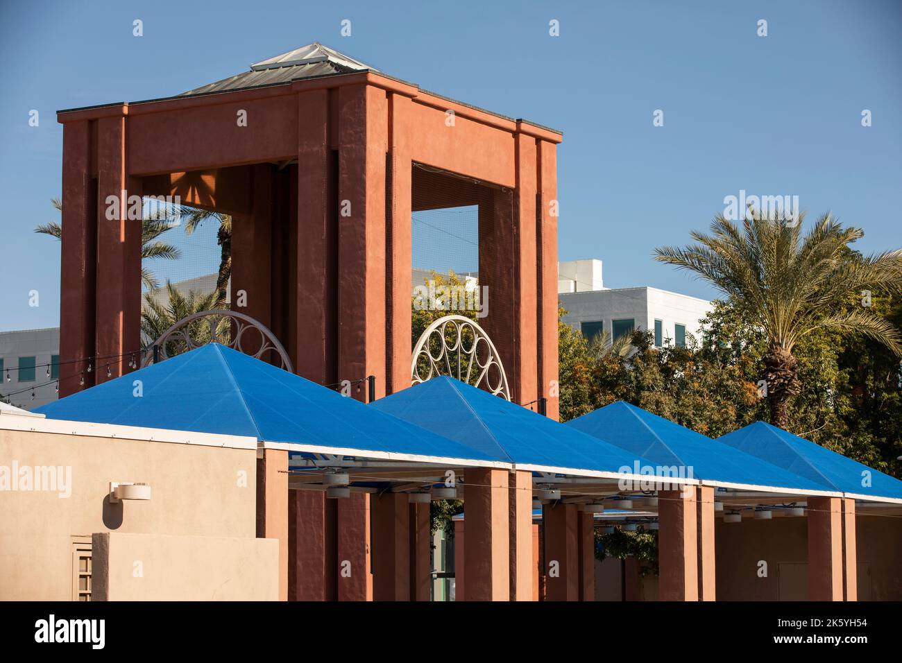 Afternoon view of downtown Chandler, Arizona, USA Stock Photo Alamy