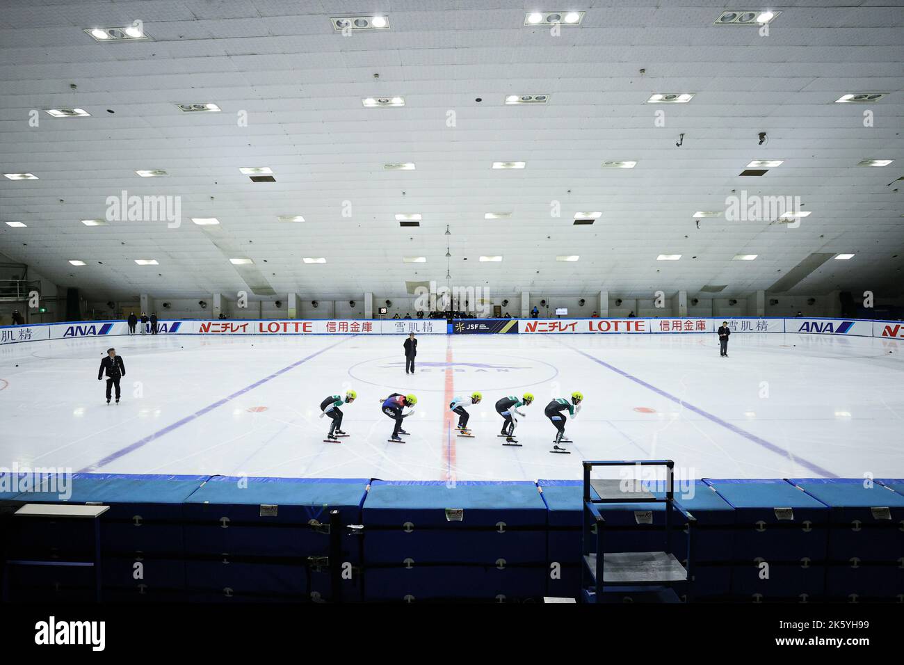 Teisan ice skating training center, Nagano, Japan. 9th Oct, 2022