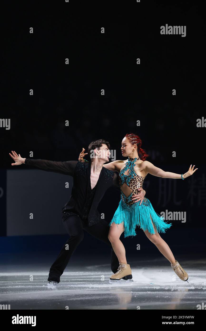 Saitama, Japan. 8th Oct, 2022. Misato Komatsubara & Takeru Komatsubara