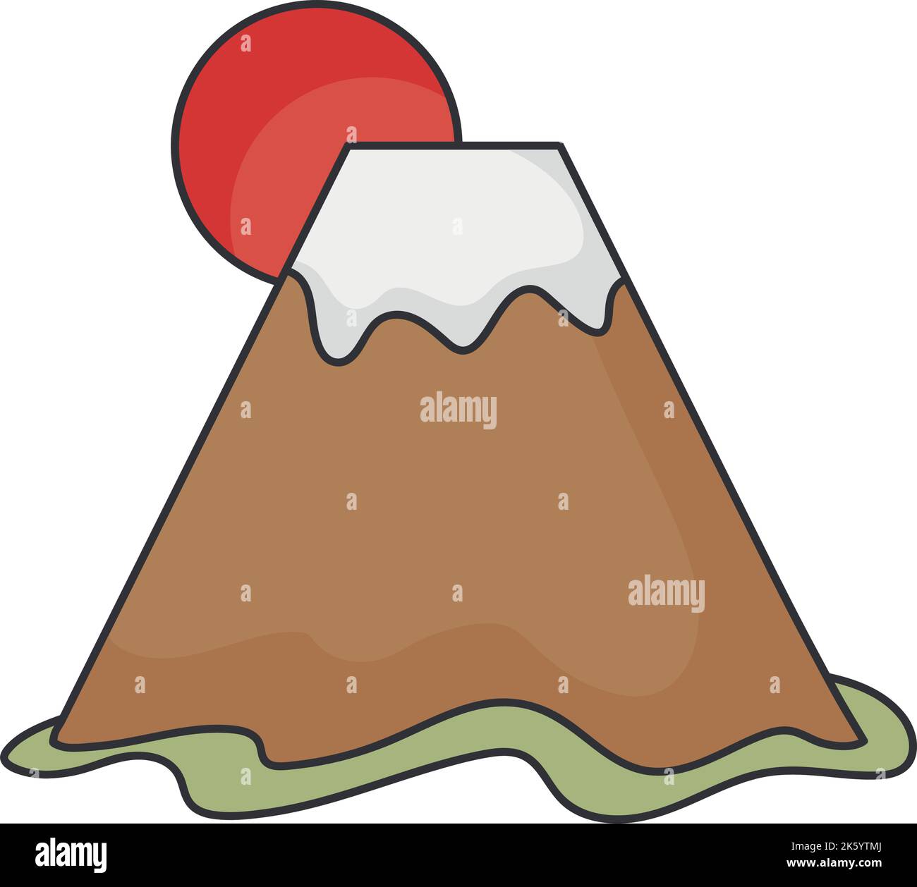japanese culture fuji mount Stock Vector Image & Art - Alamy
