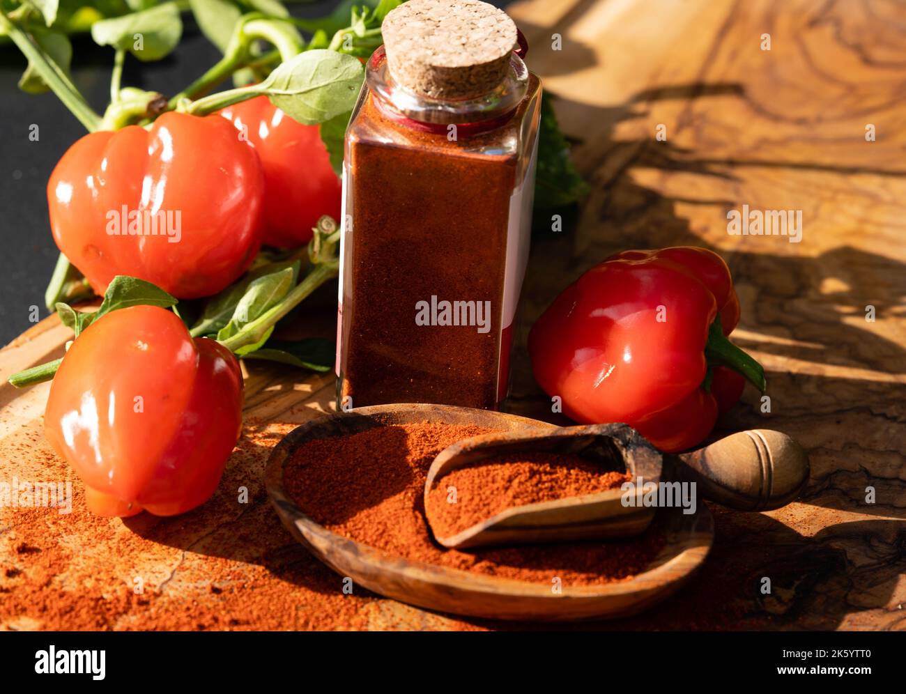 smoked red Hungary Paprika sweet or spicy Stock Photo Alamy