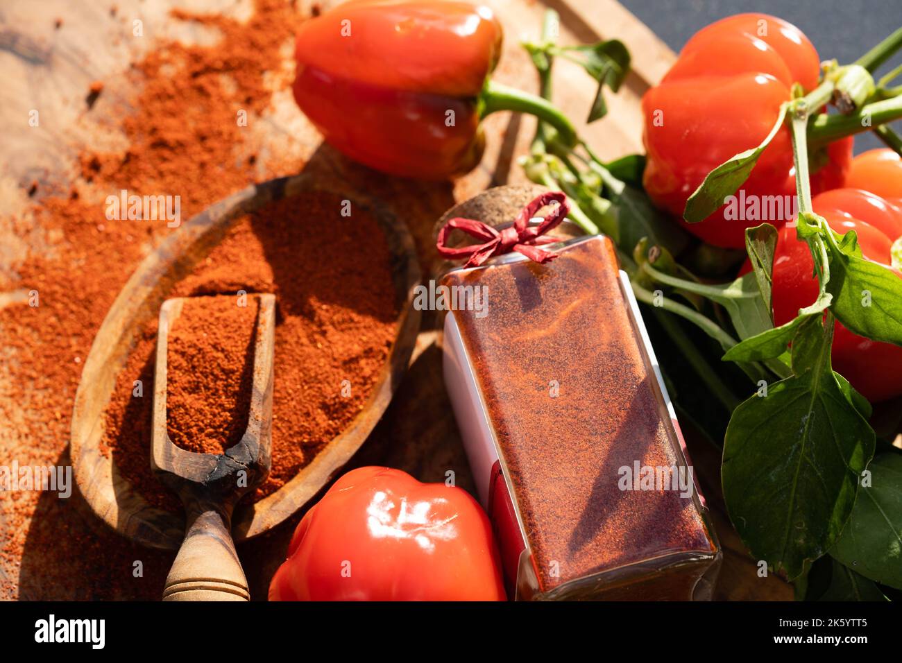 smoked red Hungary Paprika sweet or spicy Stock Photo Alamy