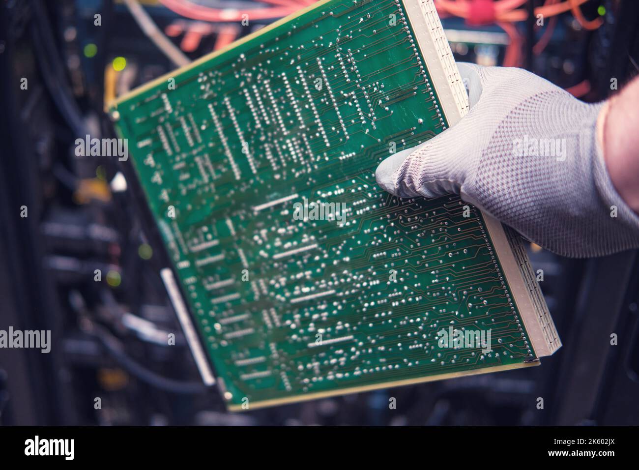 Circuit board close up rack hi-res stock photography and images - Alamy