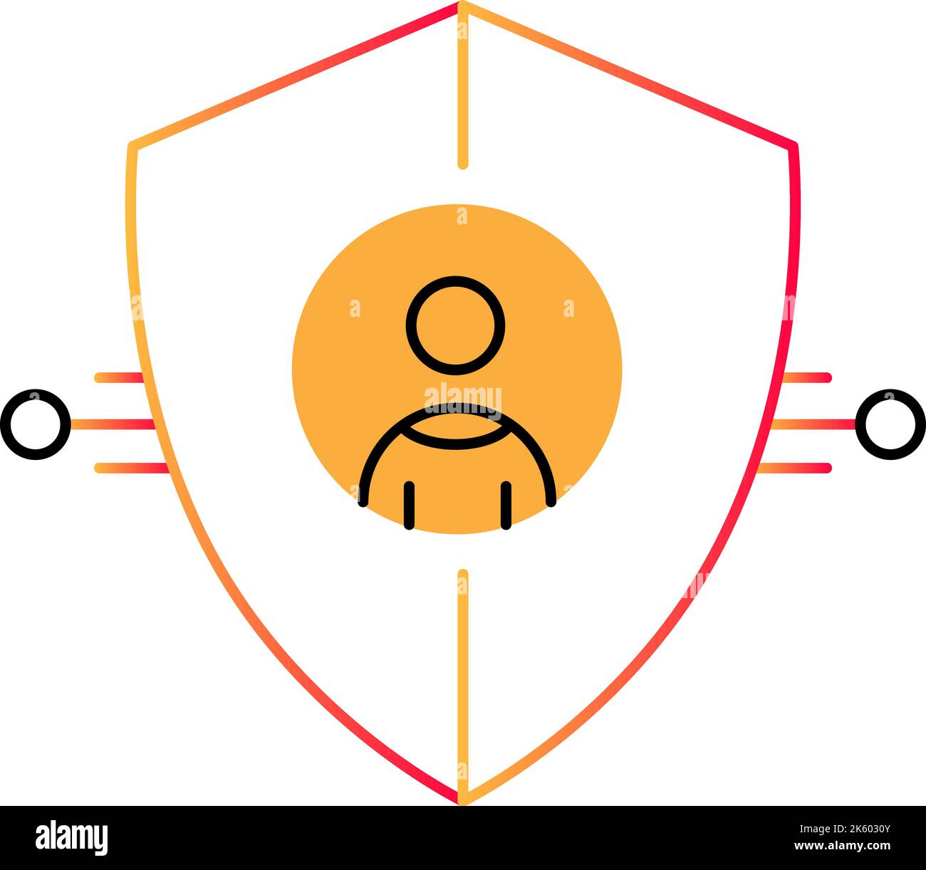 Private user icon outline hi-res stock photography and images - Alamy