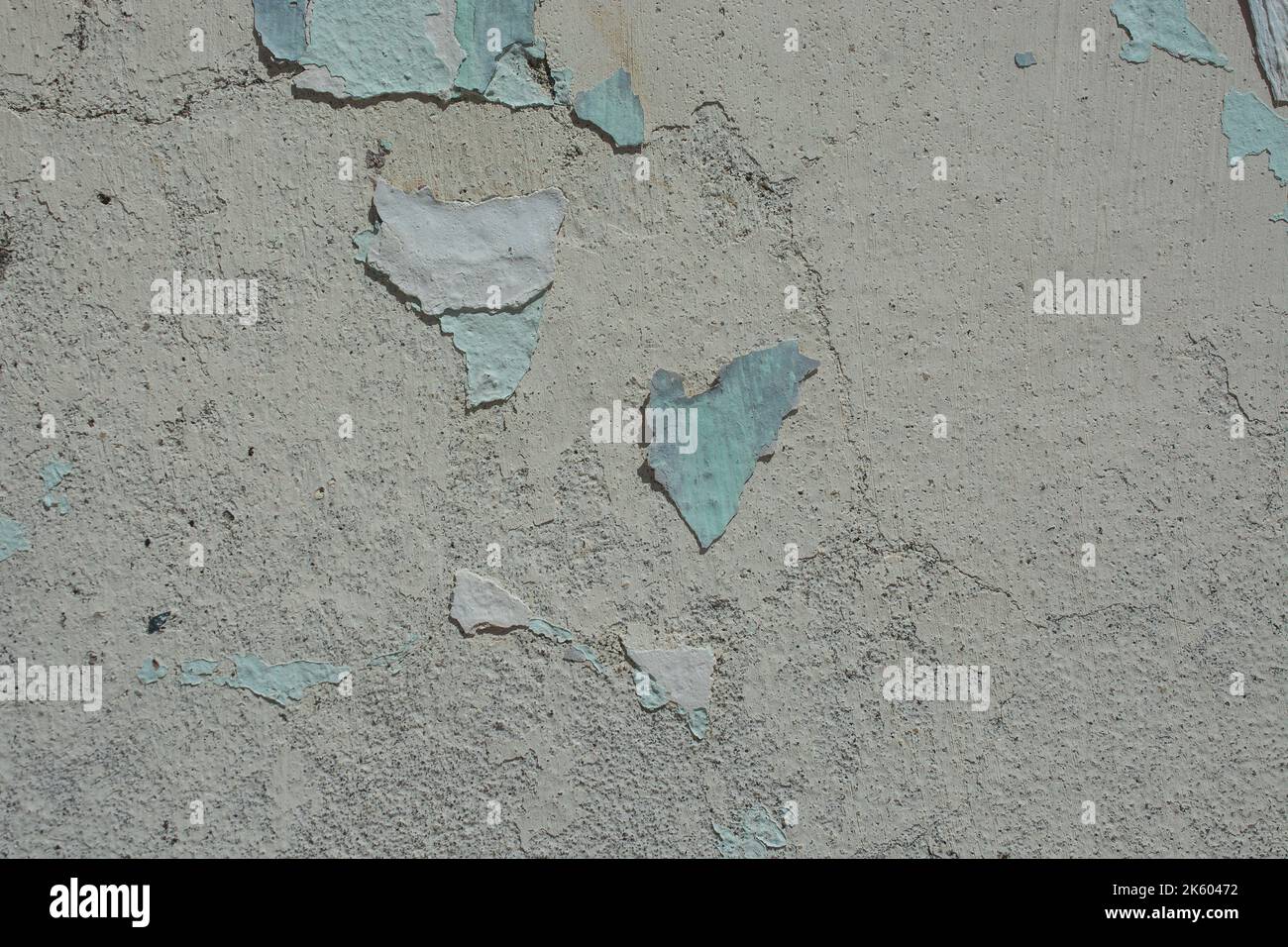 Abstract background old wall paited white,gray,green Stock Photo
