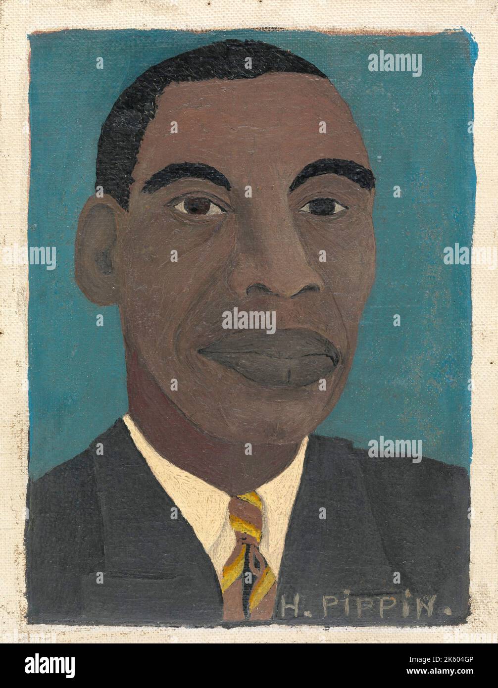 Horace Pippin Self Portrait 1944 Stock Photo Alamy